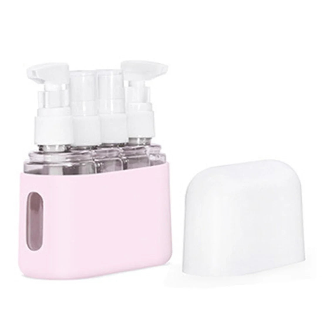 Mini Shampoo Dispenser Portable Travel Bottle Set