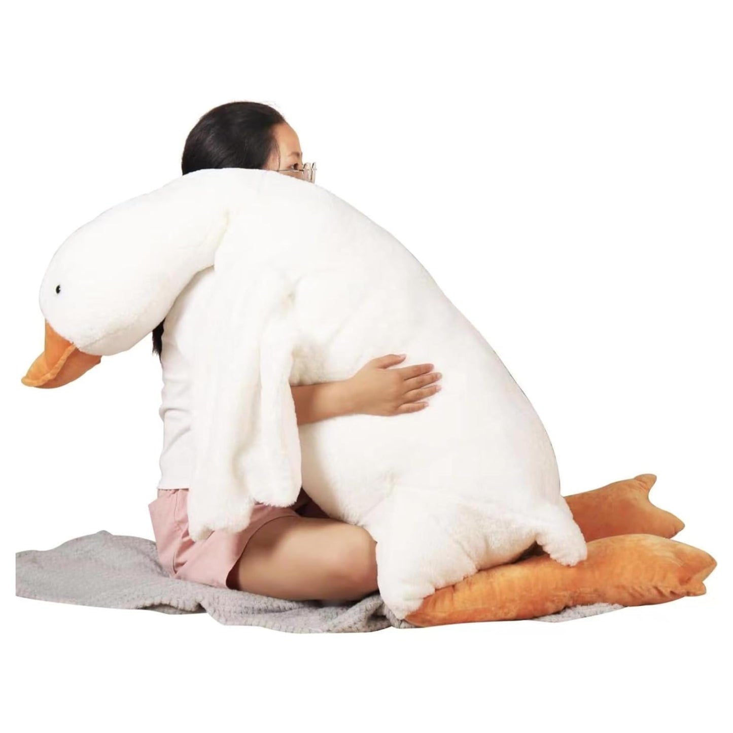 Giant Silly Goose Pillow + Plushie