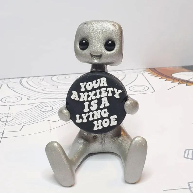 Your Anxiety is A Lying H*e Robot