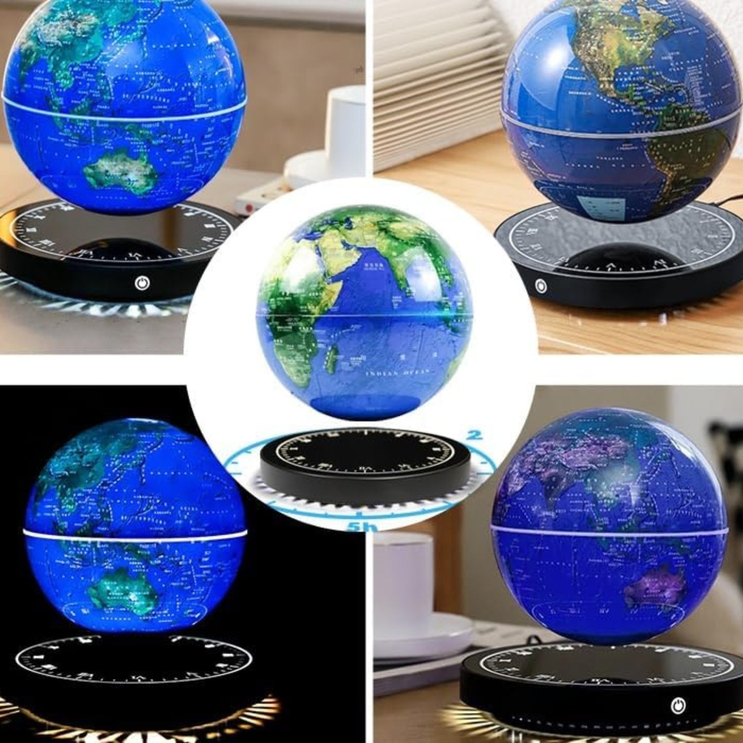 Magnetic Levitating Earth Lamp