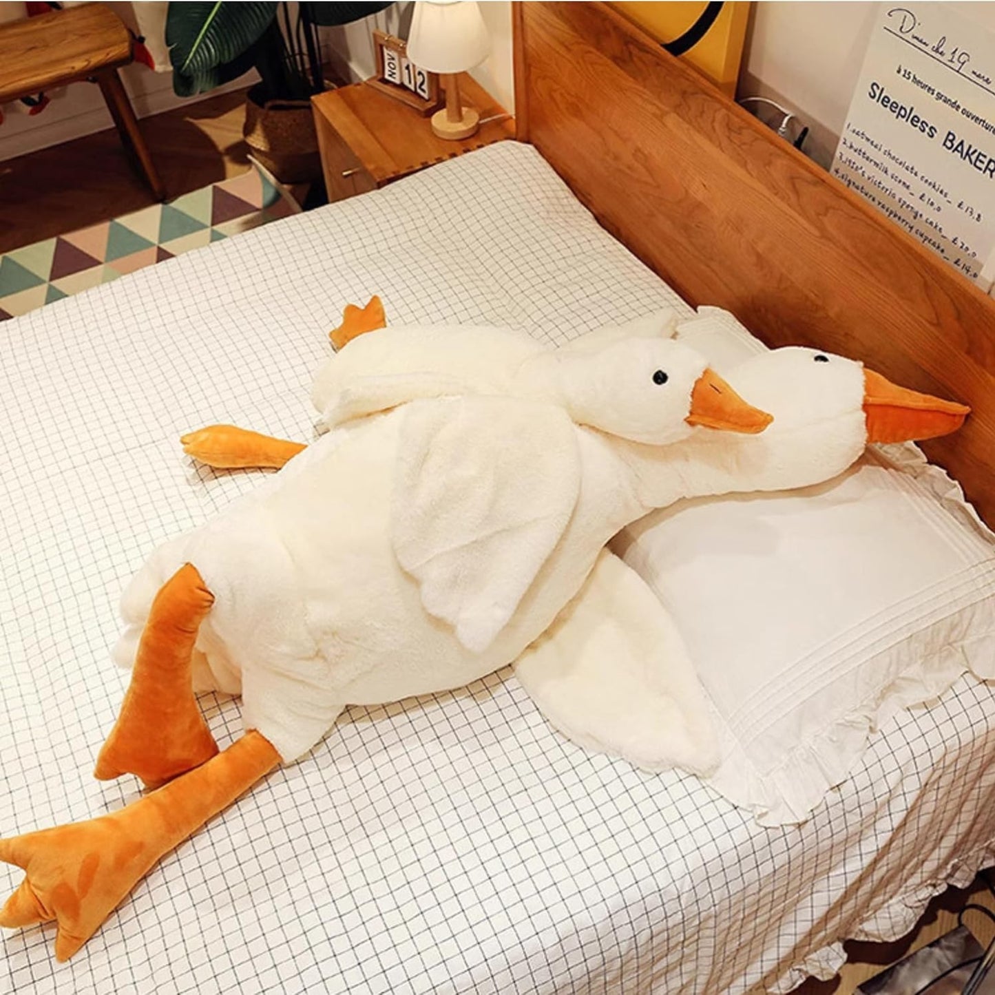 Giant Silly Goose Pillow + Plushie