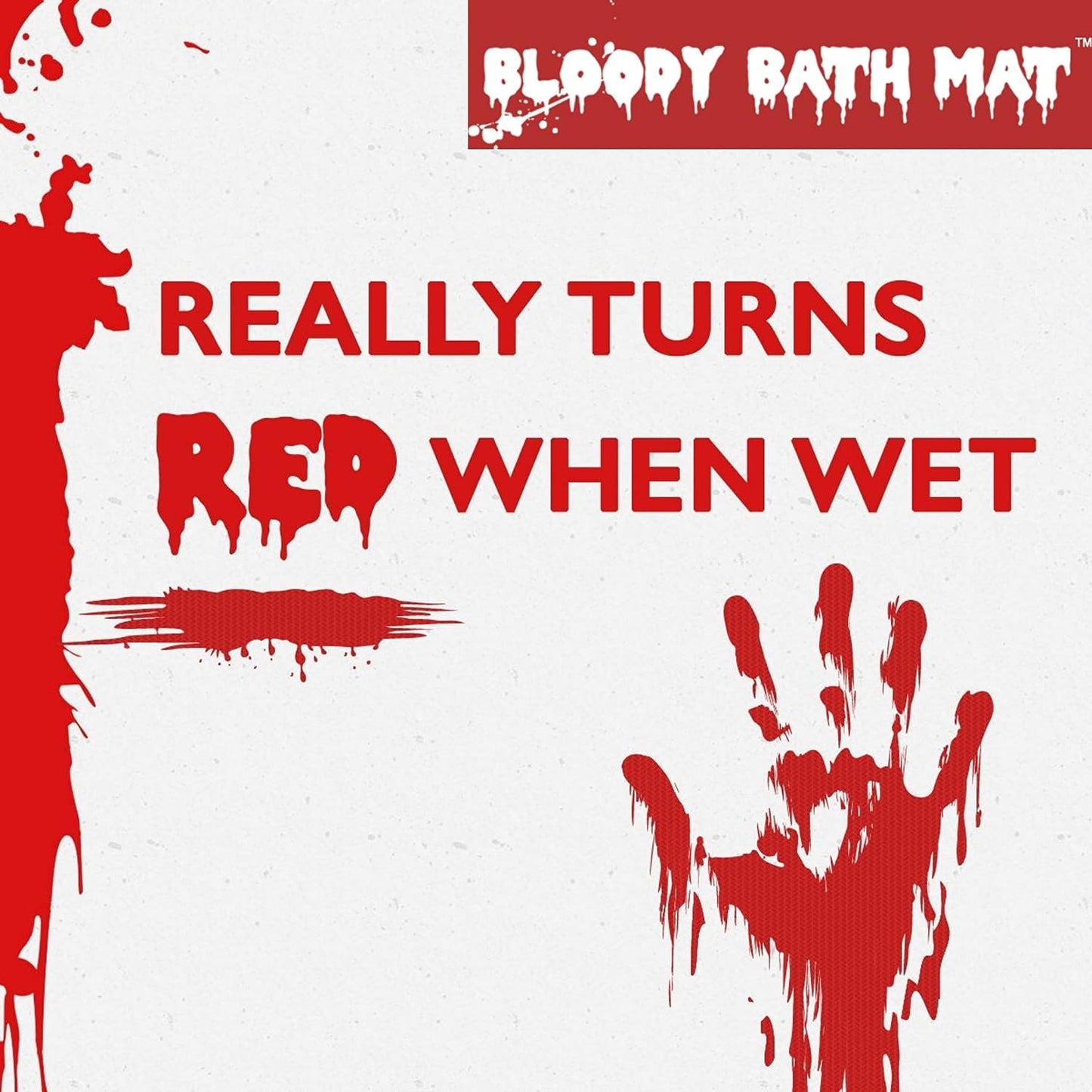 🎃 Bloody Bath Mat