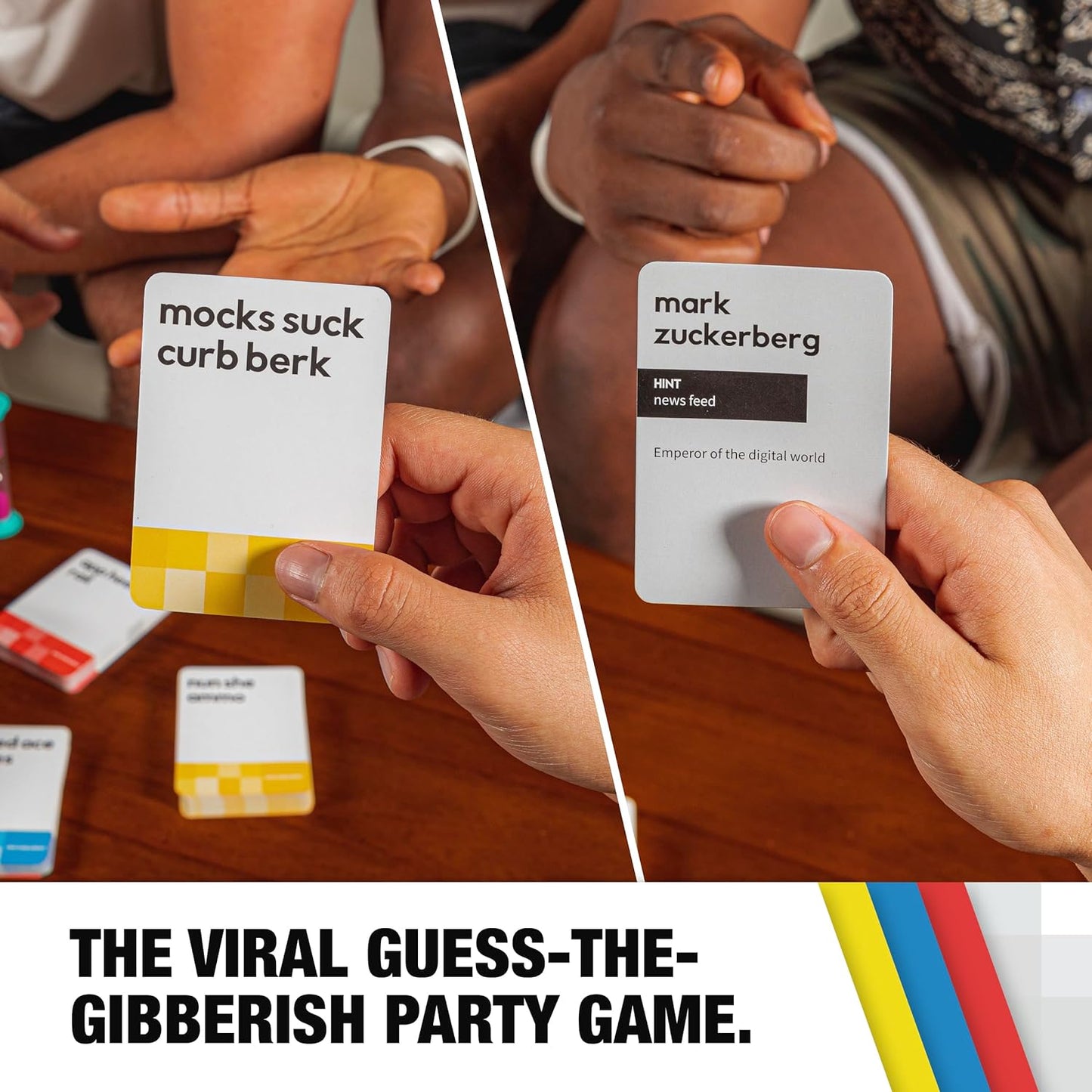 WHAT DO YOU MEME? Incohearent - Guess The Gibberish Party Game