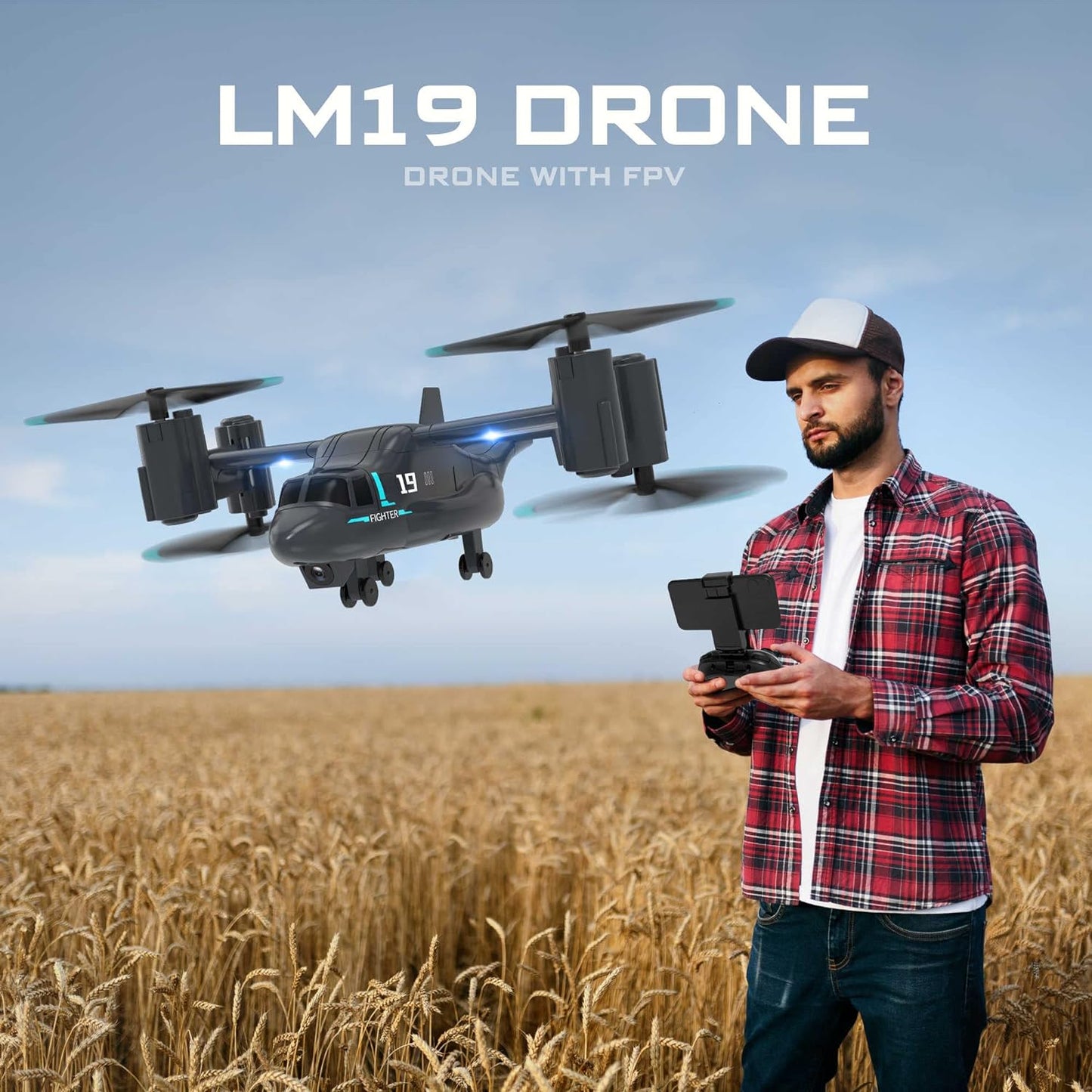 LM19 – 2.4 GHz Professional R/C Drone