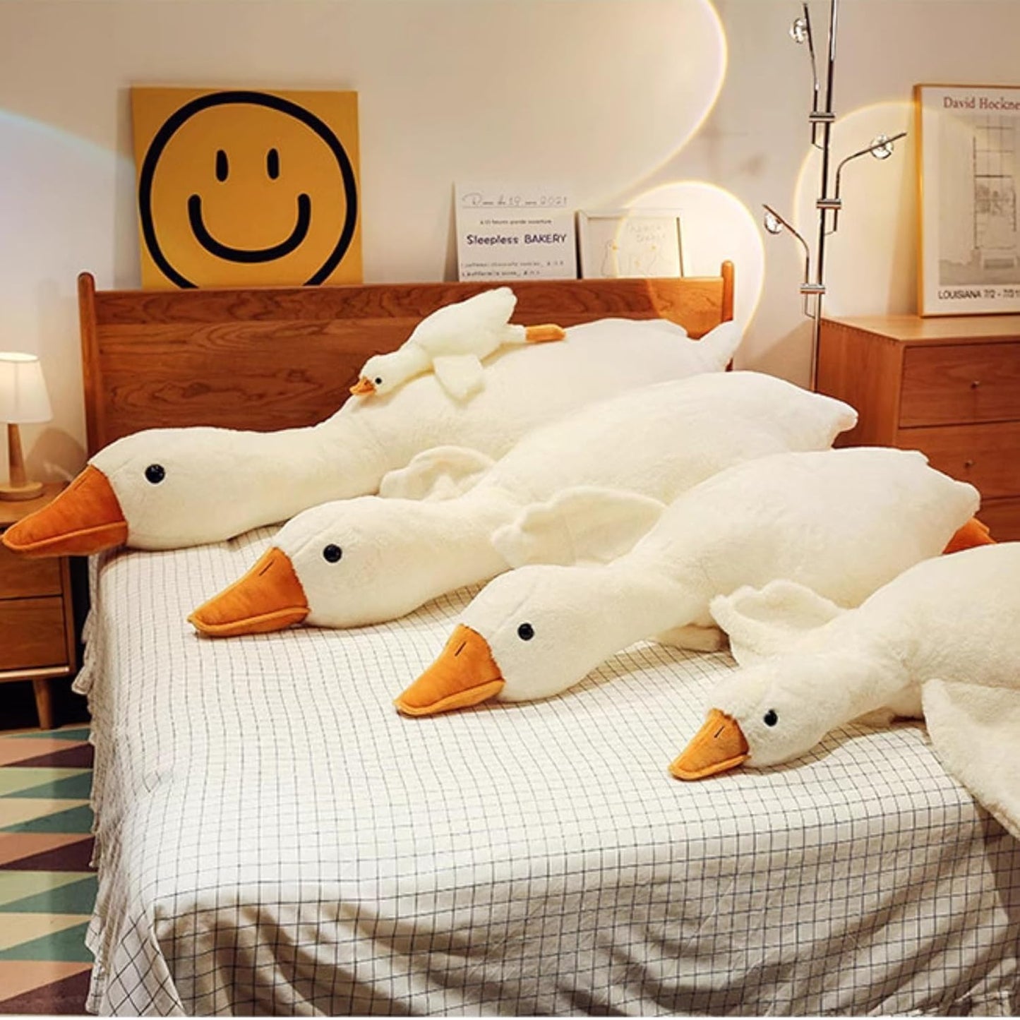 Giant Silly Goose Pillow + Plushie