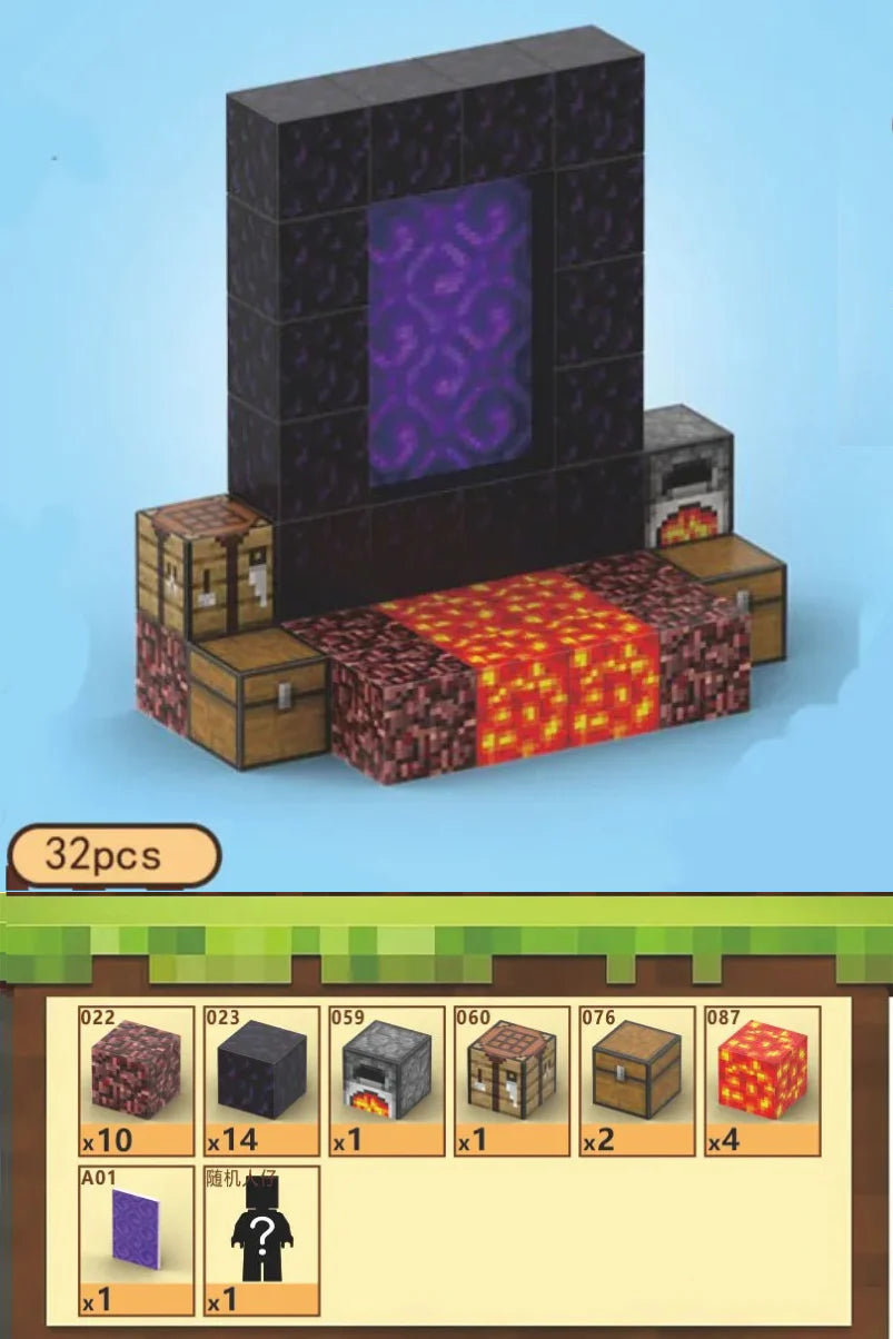 Magnetic Cube Sets