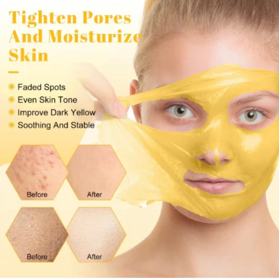 Honey Tearing Mask