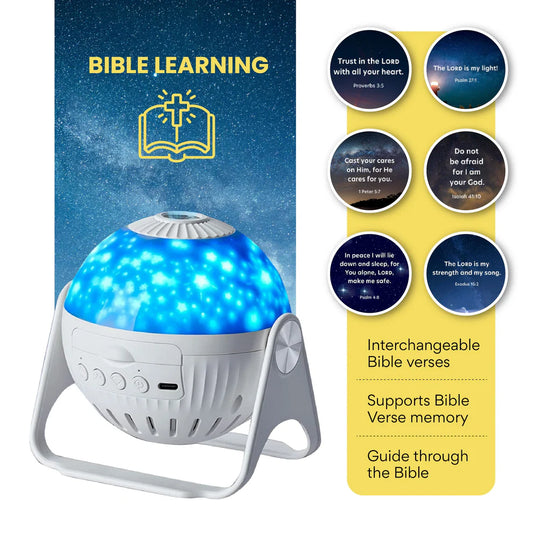 Holy Projector + 6 FREE Bible Verse Discs