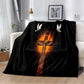 Holy Bible Cross Jesus Blanket