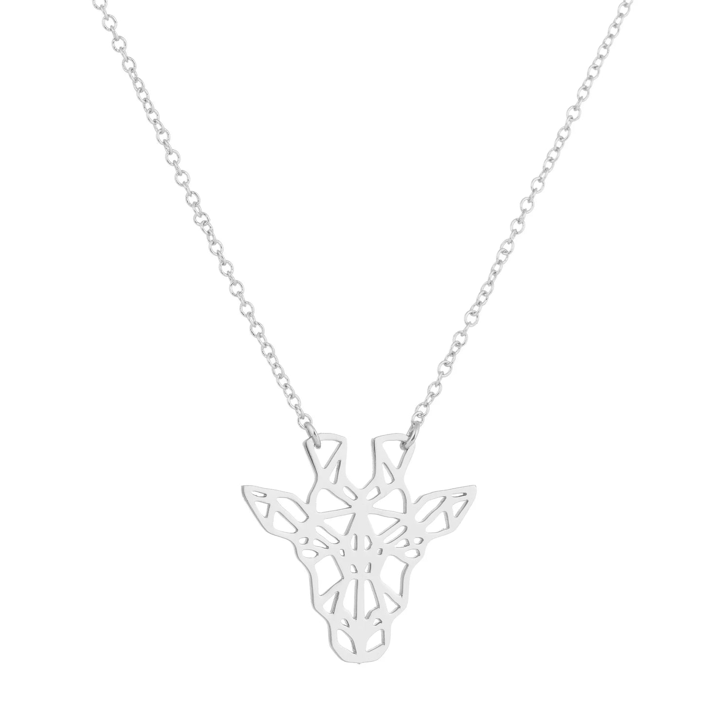 Hollow Giraffe Necklace