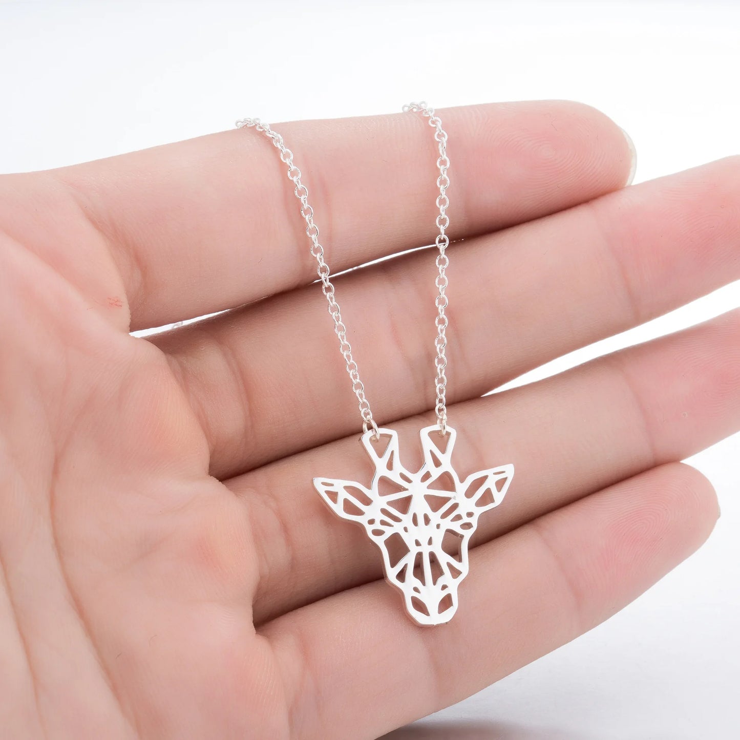 Hollow Giraffe Necklace