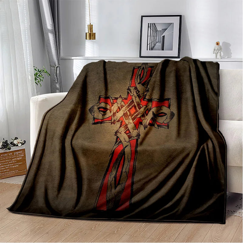 Holy Bible Cross Jesus Blanket