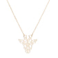 Hollow Giraffe Necklace