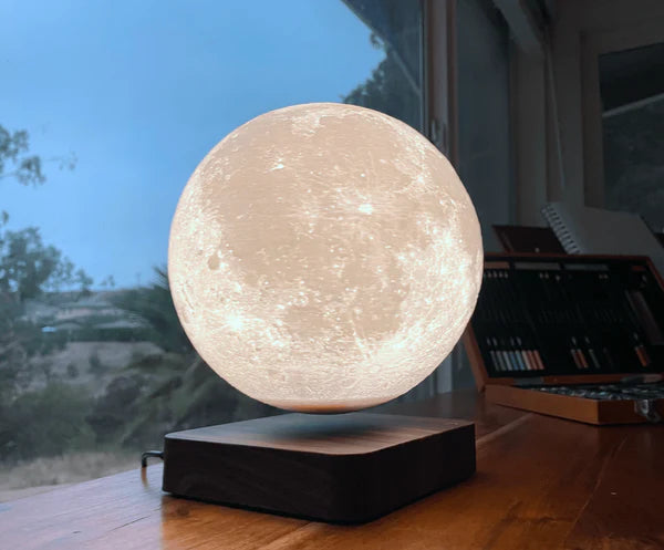The Levitating Moon Lamp