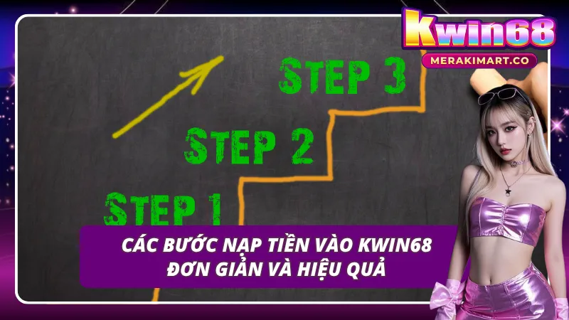 Hướng dẫn các bước nạp tiền chuẩn chỉ tại cổng KWIN68